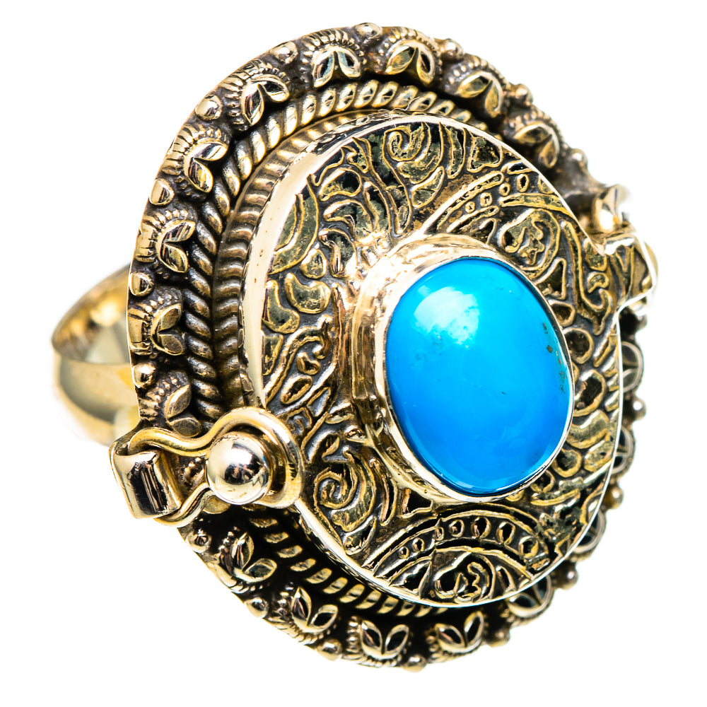 Larimar Rings handcrafted by Ana Silver Co - RING100466