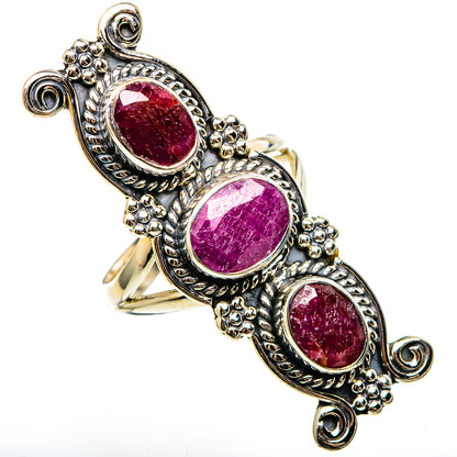 Ruby Rings handcrafted by Ana Silver Co - RING100469