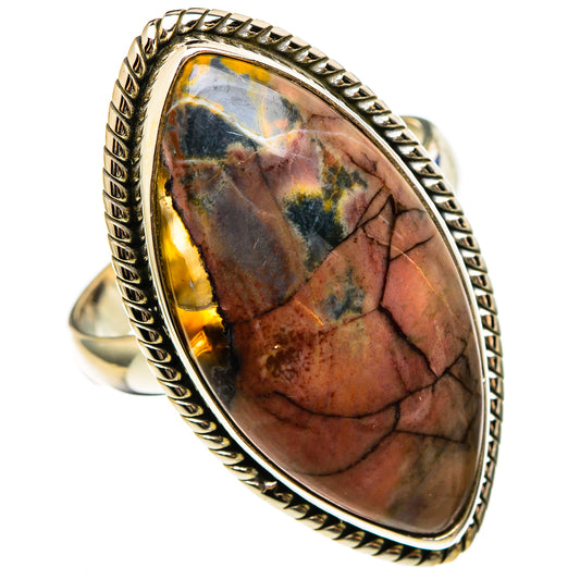 Butterfly Jasper Rings handcrafted by Ana Silver Co - RING100471