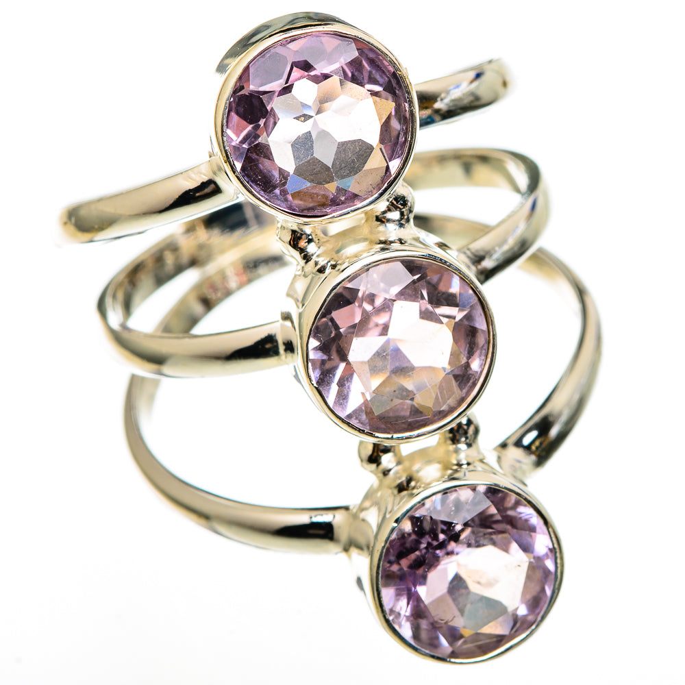 Kunzite Rings handcrafted by Ana Silver Co - RING100472