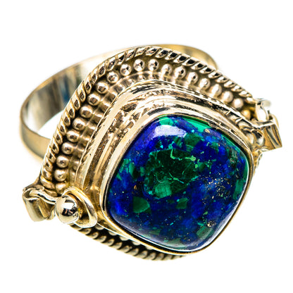 Azurite Rings handcrafted by Ana Silver Co - RING100480