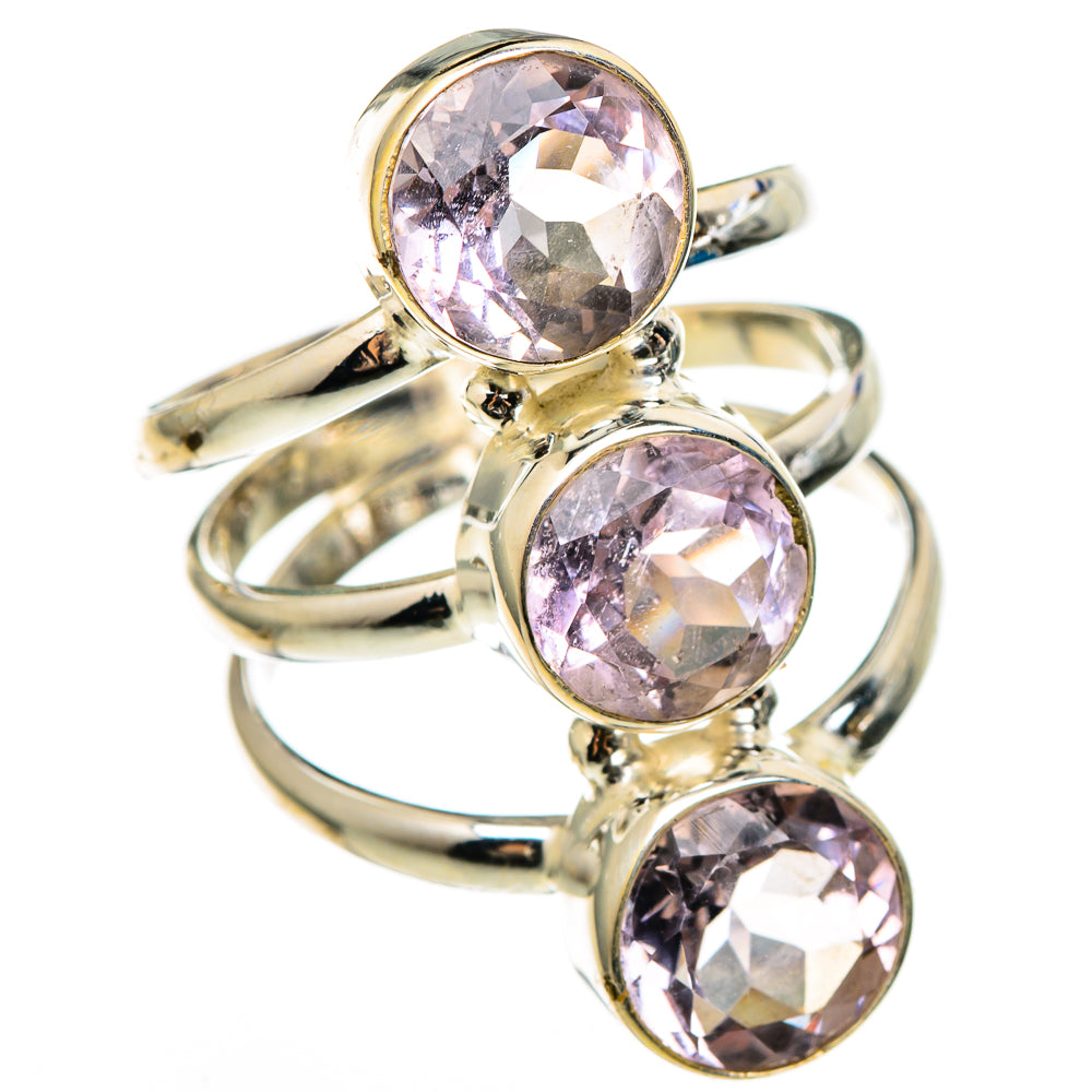 Kunzite Rings handcrafted by Ana Silver Co - RING100482