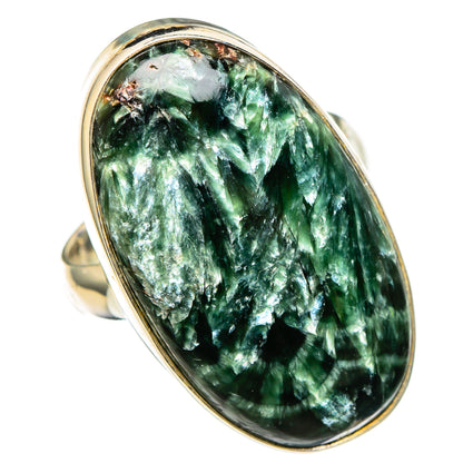 Seraphinite Rings handcrafted by Ana Silver Co - RING100486 - Photo 2