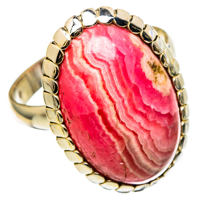Rhodochrosite Rings handcrafted by Ana Silver Co - RING100490