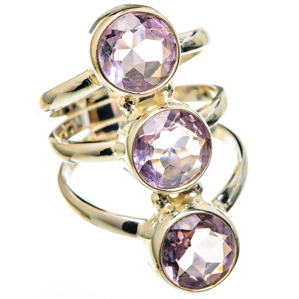 Kunzite Rings handcrafted by Ana Silver Co - RING100491