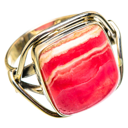Rhodochrosite Rings handcrafted by Ana Silver Co - RING100506