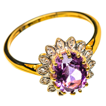 Amethyst Rings handcrafted by Ana Silver Co - RING100530