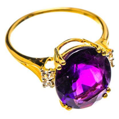 Amethyst Rings handcrafted by Ana Silver Co - RING100531