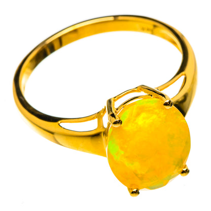 Ethiopian Opal Rings handcrafted by Ana Silver Co - RING100544