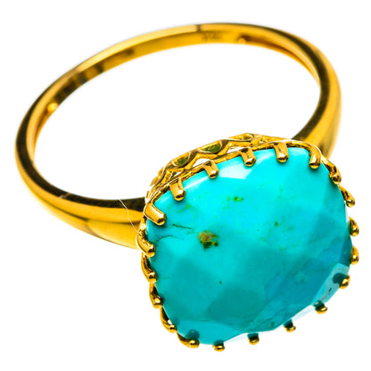 Arizona Turquoise Rings handcrafted by Ana Silver Co - RING100546