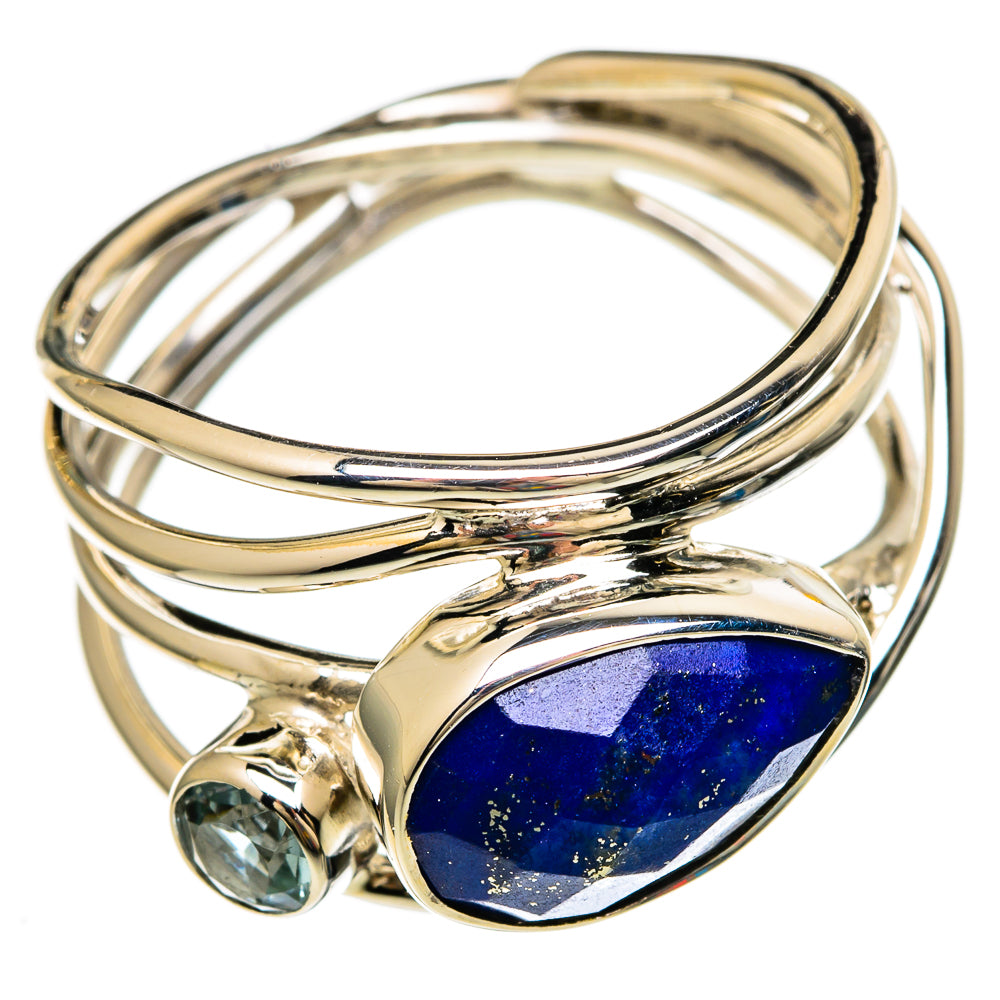 Lapis Lazuli Rings handcrafted by Ana Silver Co - RING100579