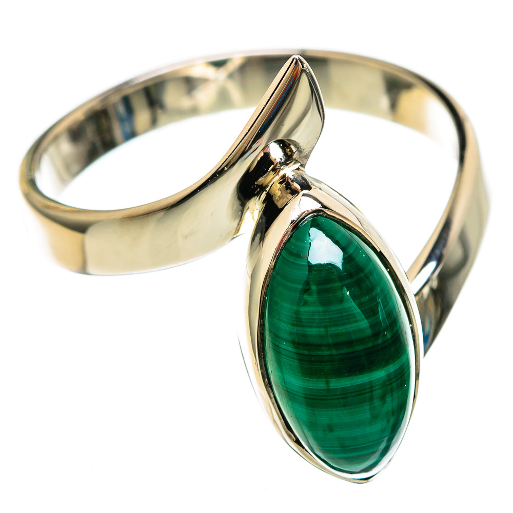 Malachite Rings handcrafted by Ana Silver Co - RING100580