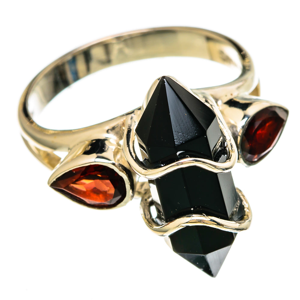 Black Onyx Rings handcrafted by Ana Silver Co - RING100595