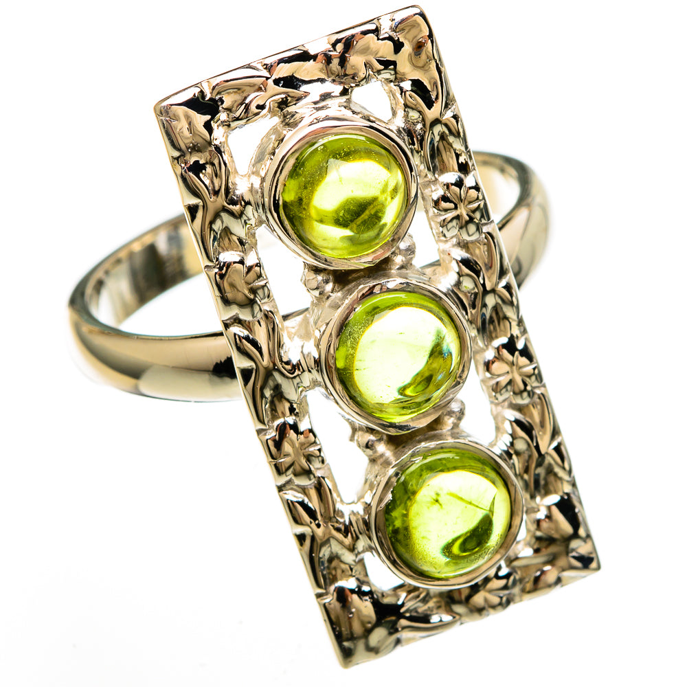 Peridot Rings handcrafted by Ana Silver Co - RING100608