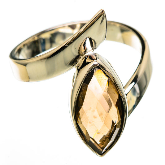 Smoky Quartz Rings handcrafted by Ana Silver Co - RING100611