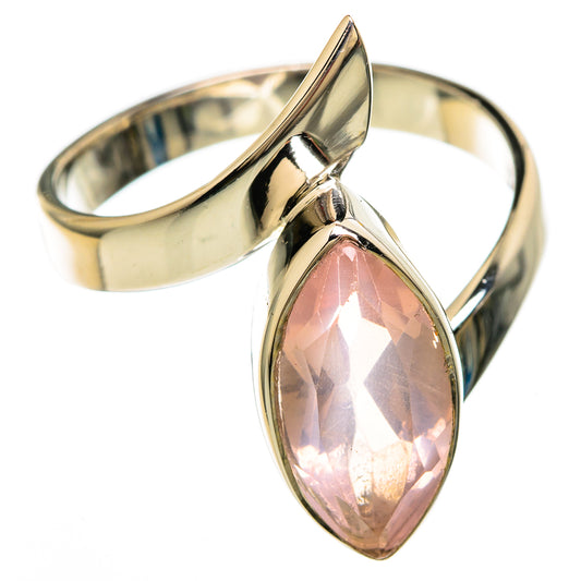Rose Quartz Rings handcrafted by Ana Silver Co - RING100632