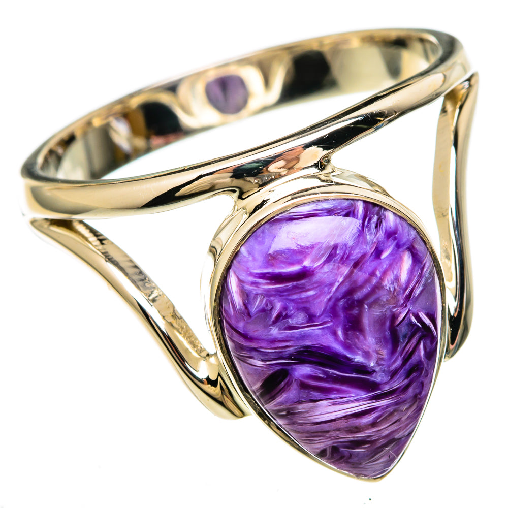 Charoite Rings handcrafted by Ana Silver Co - RING100635