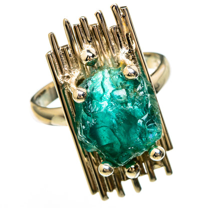 Green Fluorite Rings handcrafted by Ana Silver Co - RING100646