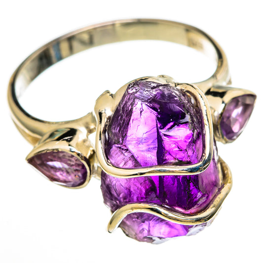 Amethyst Rings handcrafted by Ana Silver Co - RING100653