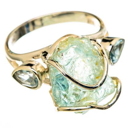 Aquamarine Rings handcrafted by Ana Silver Co - RING100657