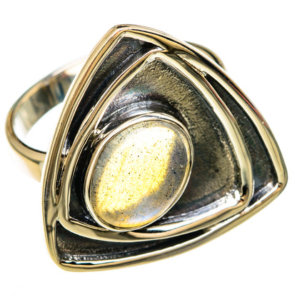 Labradorite Rings handcrafted by Ana Silver Co - RING100659