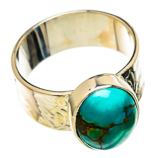 Arizona Turquoise Rings handcrafted by Ana Silver Co - RING100660