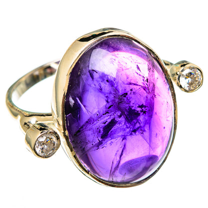Amethyst Rings handcrafted by Ana Silver Co - RING100661