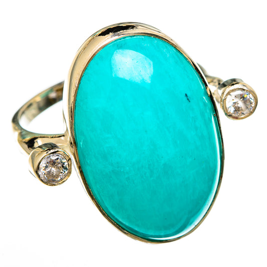 Amazonite Rings handcrafted by Ana Silver Co - RING100668