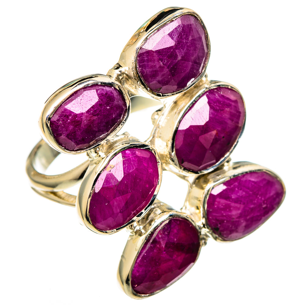 Ruby Rings handcrafted by Ana Silver Co - RING100675