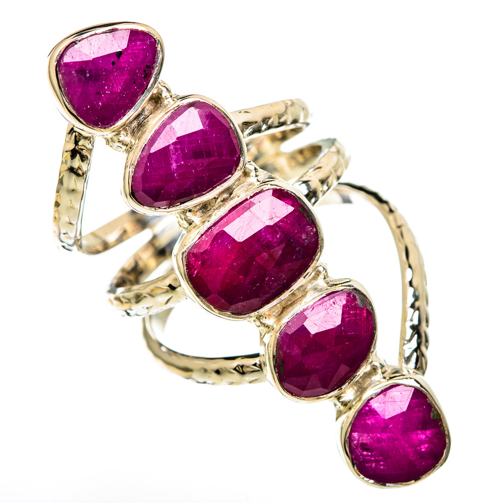 Ruby Rings handcrafted by Ana Silver Co - RING100691