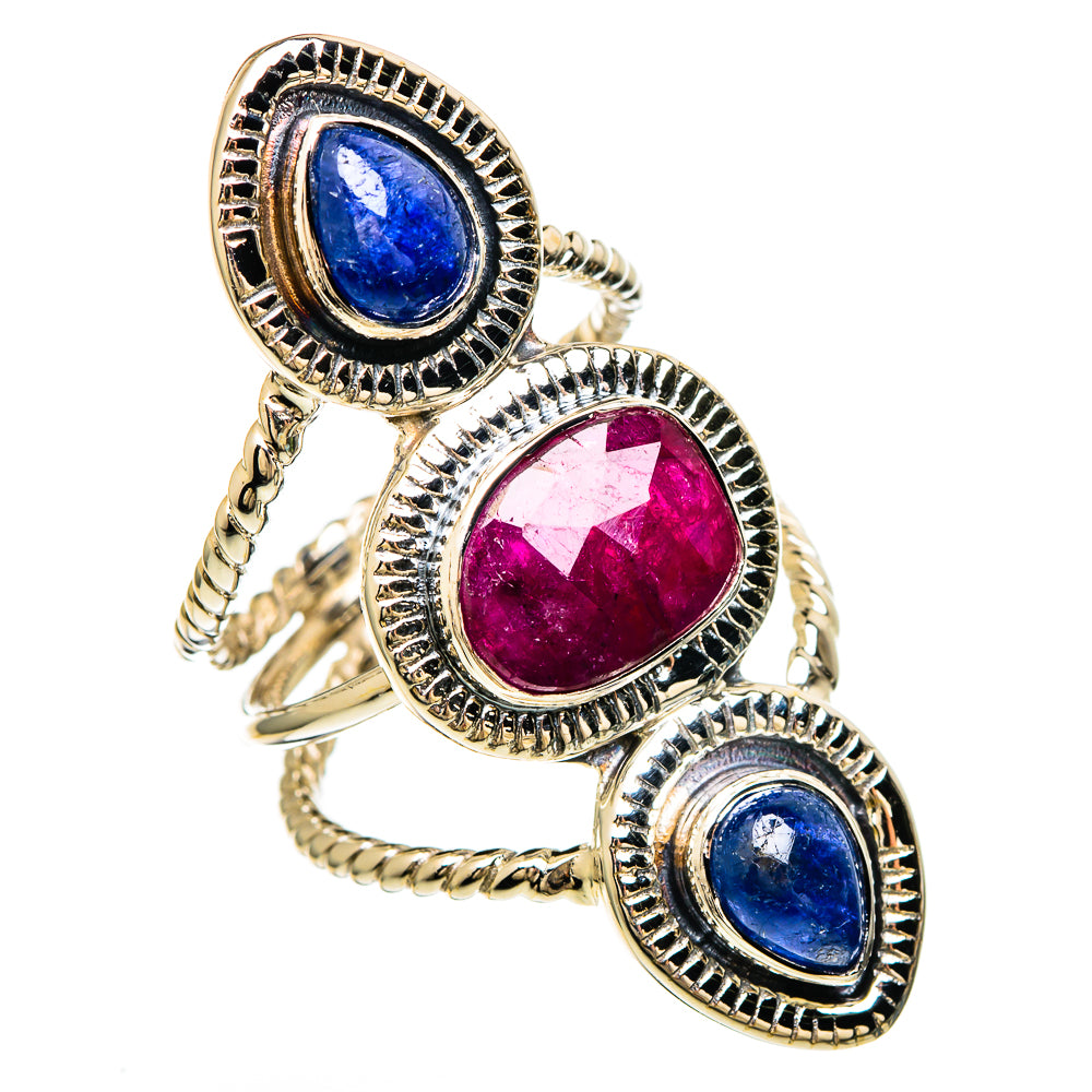 Ruby Rings handcrafted by Ana Silver Co - RING100701