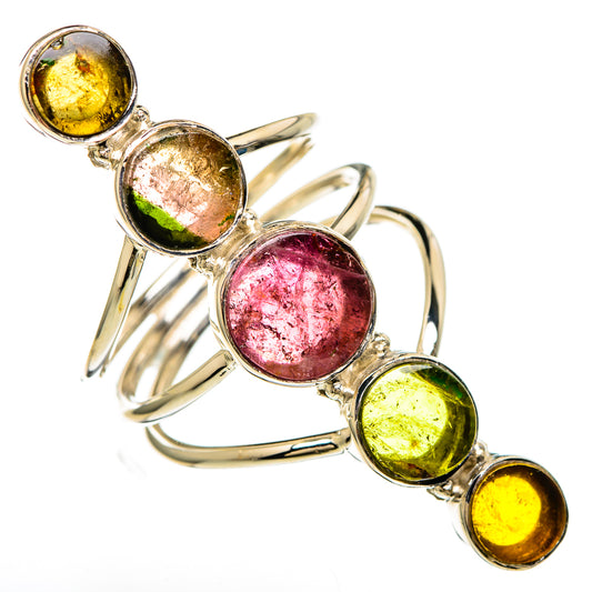 Watermelon Tourmaline Rings handcrafted by Ana Silver Co - RING100704