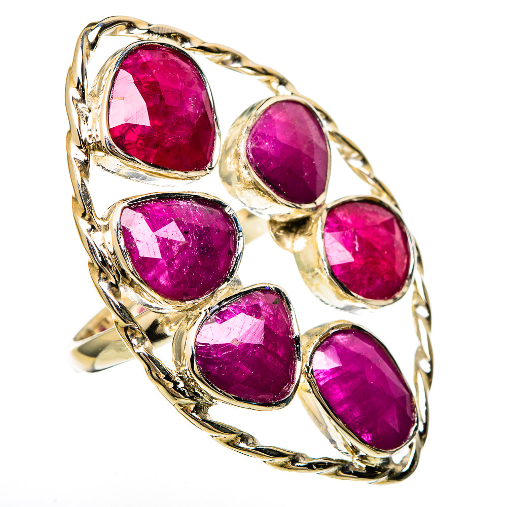 Ruby Rings handcrafted by Ana Silver Co - RING100710