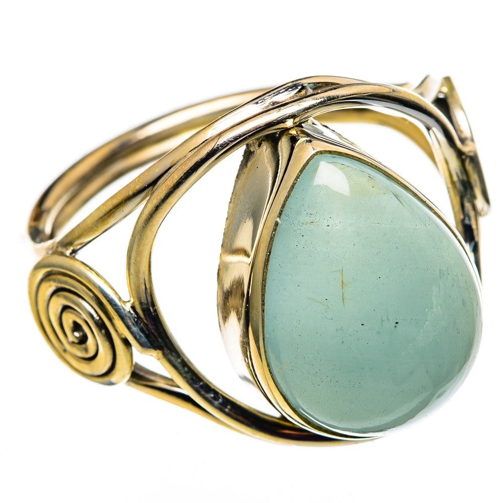 Aquamarine Rings handcrafted by Ana Silver Co - RING100724