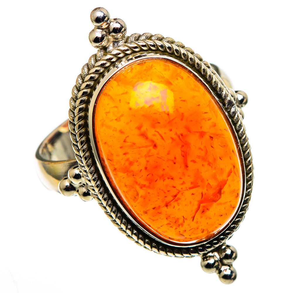 Carnelian Rings handcrafted by Ana Silver Co - RING100733