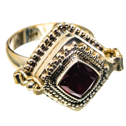 Garnet Rings handcrafted by Ana Silver Co - RING100735