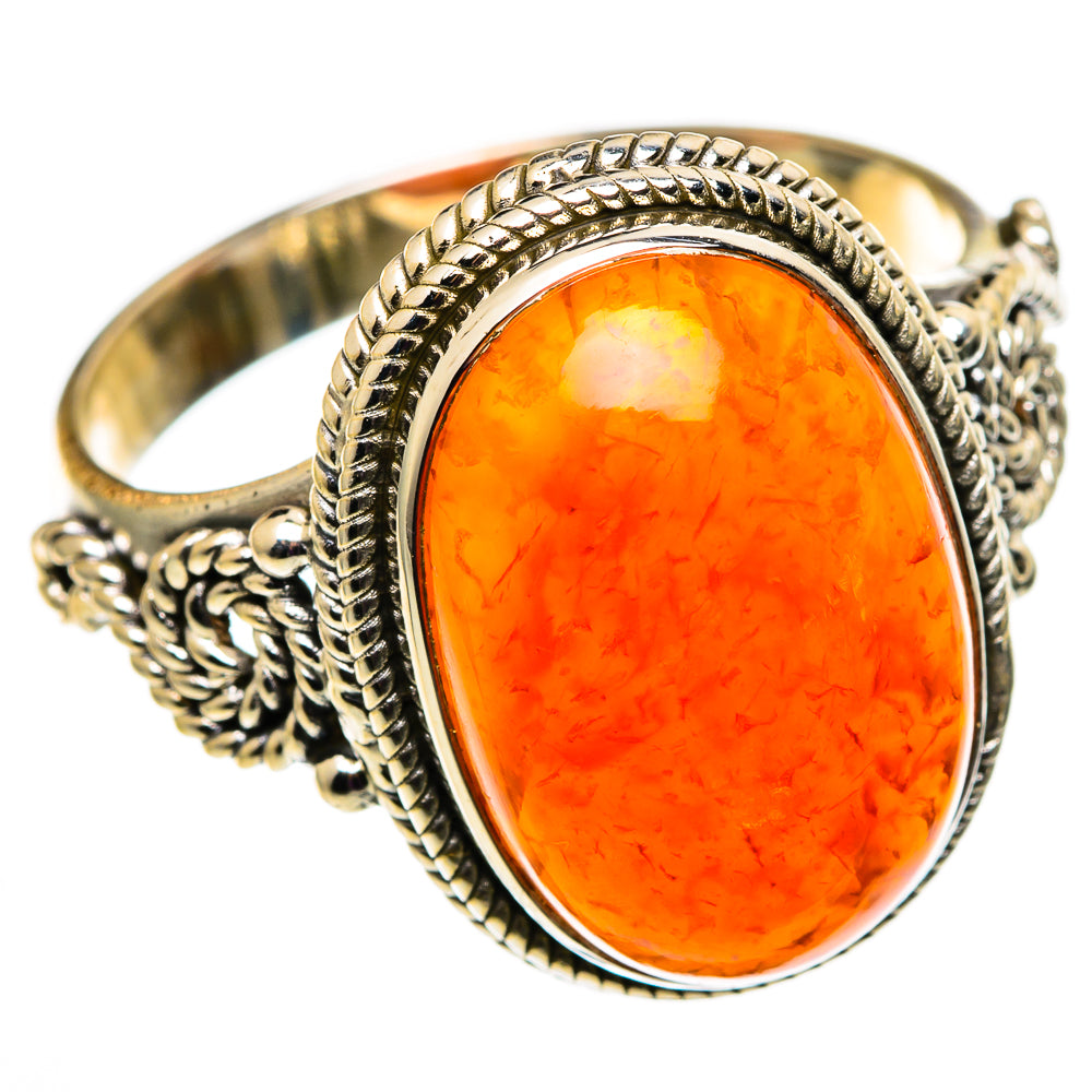 Carnelian Rings handcrafted by Ana Silver Co - RING100754