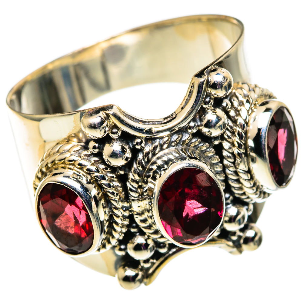 Garnet Rings handcrafted by Ana Silver Co - RING100760