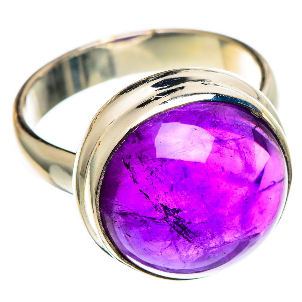 Amethyst Rings handcrafted by Ana Silver Co - RING100763