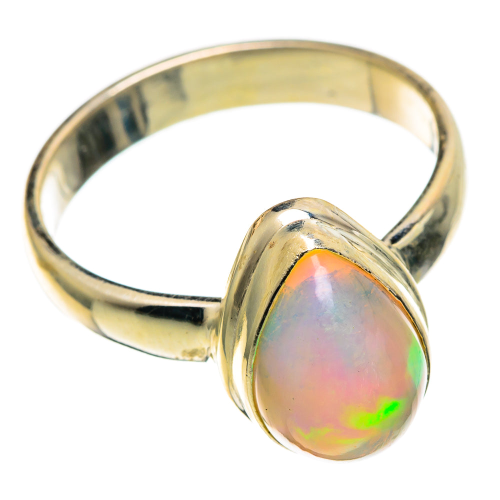 Ethiopian Opal Rings handcrafted by Ana Silver Co - RING100769