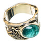 Blue Tourmaline Rings handcrafted by Ana Silver Co - RING100774