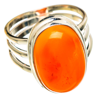 Carnelian Rings handcrafted by Ana Silver Co - RING100780