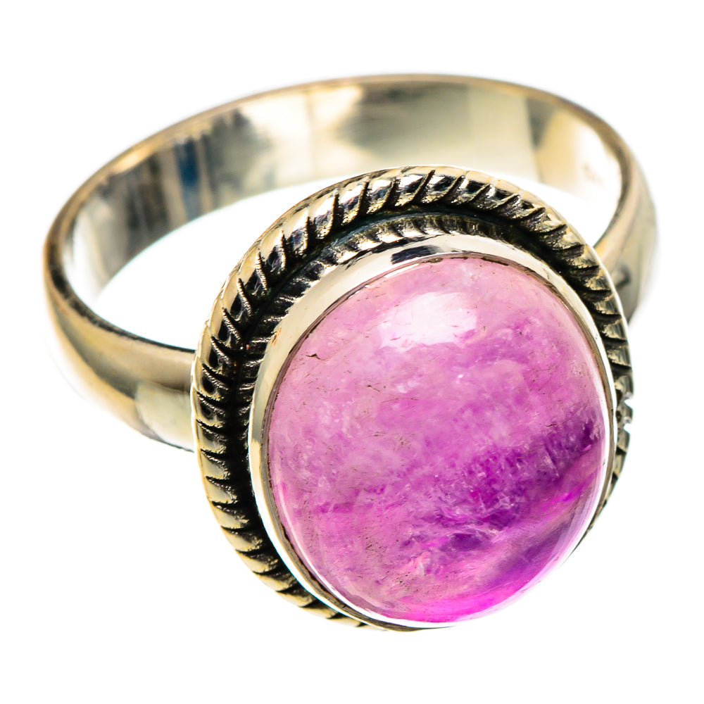 Pink Moonstone Rings handcrafted by Ana Silver Co - RING100781