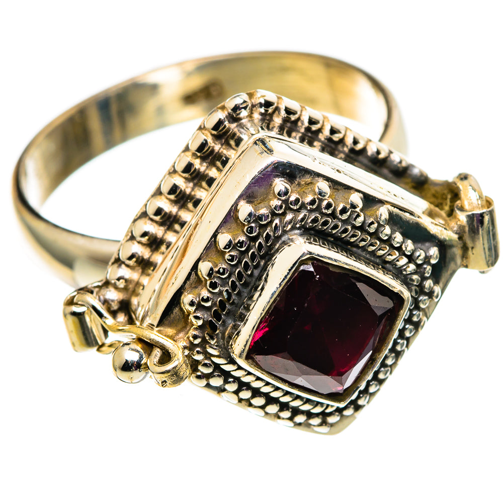 Garnet Rings handcrafted by Ana Silver Co - RING100788