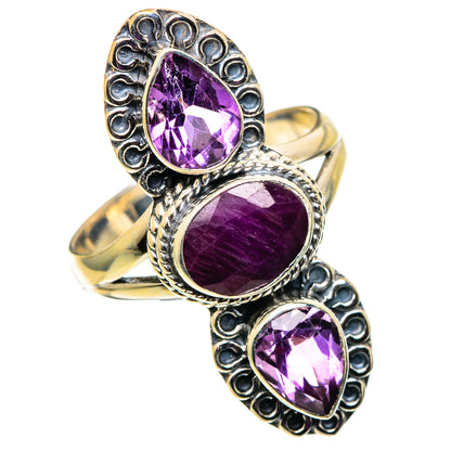Ruby Rings handcrafted by Ana Silver Co - RING100792