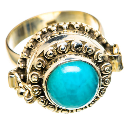 Larimar Rings handcrafted by Ana Silver Co - RING100796 - Photo 2