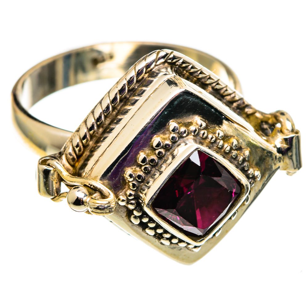 Rhodolite Garnet Rings handcrafted by Ana Silver Co - RING100804