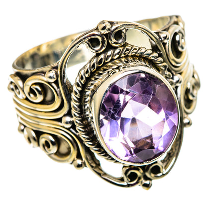 Amethyst Rings handcrafted by Ana Silver Co - RING100806