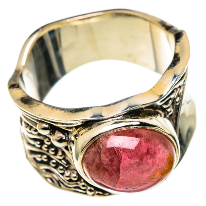 Pink Tourmaline Rings handcrafted by Ana Silver Co - RING100816