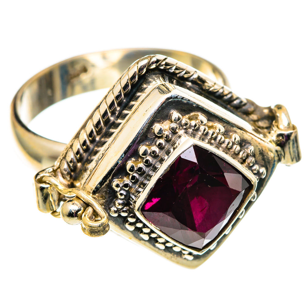 Garnet Rings handcrafted by Ana Silver Co - RING100821